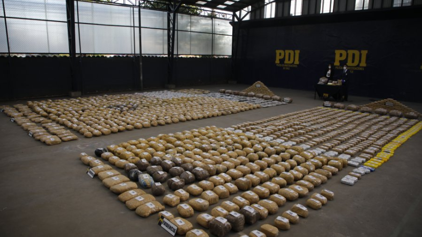 Más de 1,6 toneladas de drogas fueron decomisadas en el norte del país ...